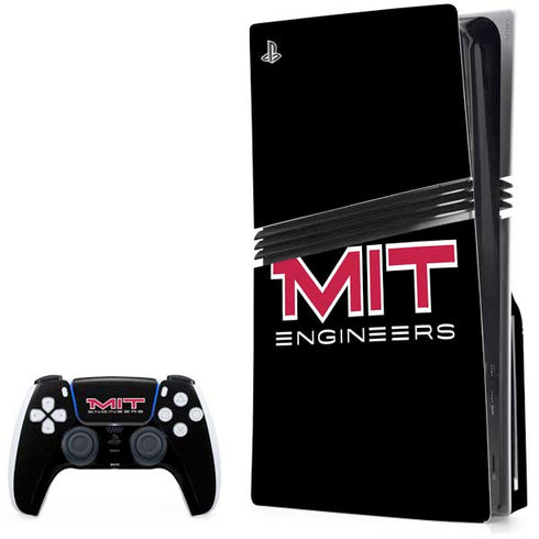 Massachusetts Institute of Technology MIT Engineers Black PS5 Pro Disk Bundle  Skin
